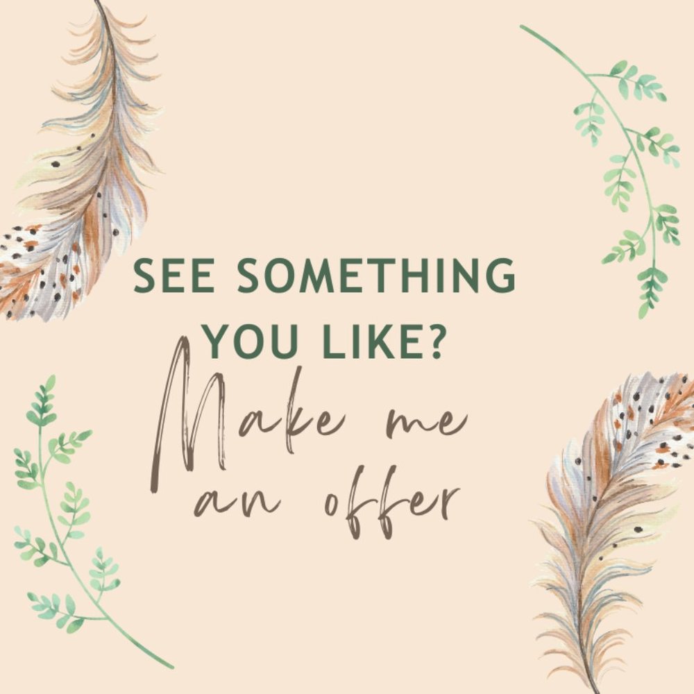 ♥Like the item but not the price? Make me an offer ♥